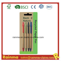 Cheap Paper Ball Pen for School Stationery